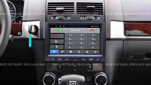 Màn hình DVD Android xe Volkswagen Touareg 2002 - 2010 | Gotech GT8 